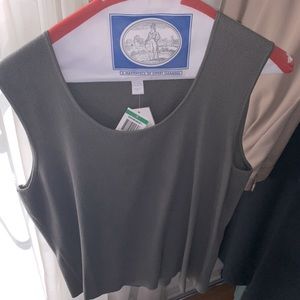 Charter Club Green Tank New w/ Tags